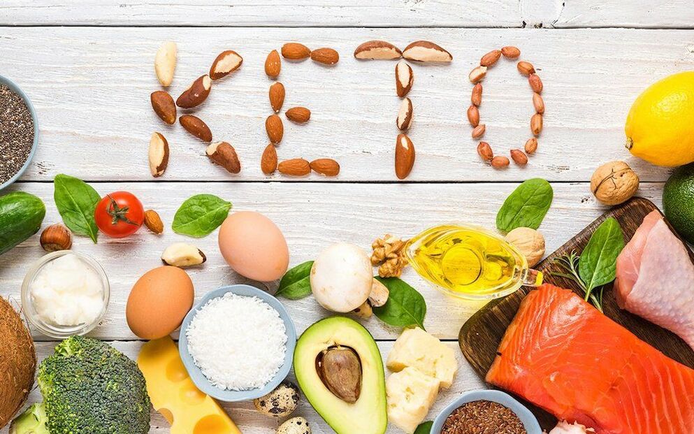 keto Diät Liewensmëttel