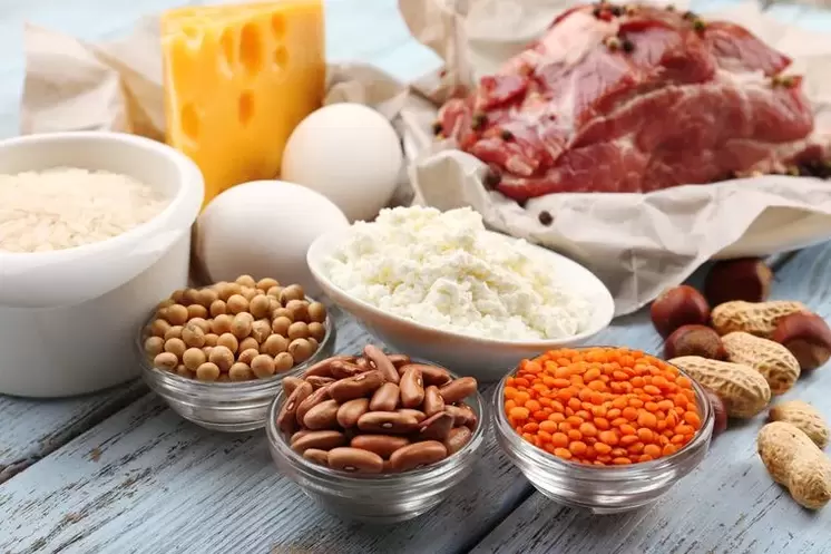 Produkter fir eng Protein Ernärung